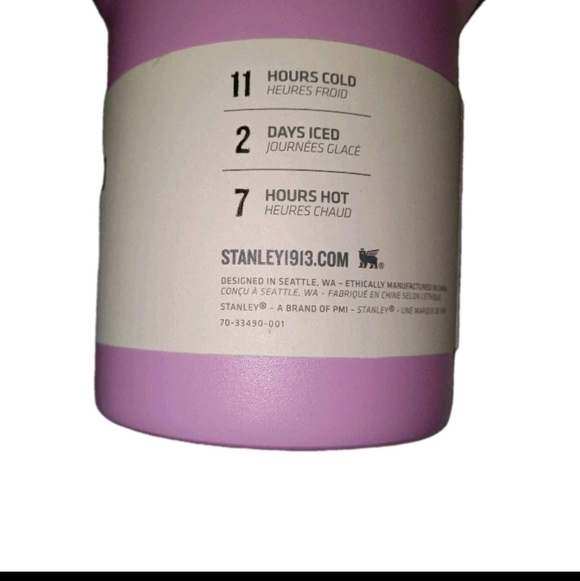 New Stanley Lilac The Flow State Quencher H2.0 40 oz Stainless Steel Tumber - Picture 4 of 8